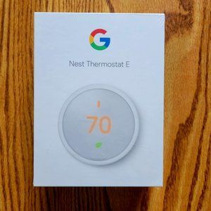 Google Nest Thermostat E - Programmable Smart Thermostat for Home